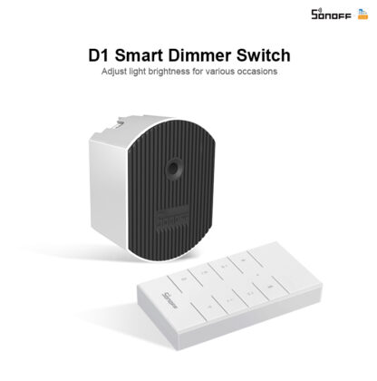 Sonoff D1 - viedais Wi-Fi gaismas regulators / dimeris / gaismmainis ar 433 MHz / 230 VAC / vadība ar tālvadības pulti - Image 10