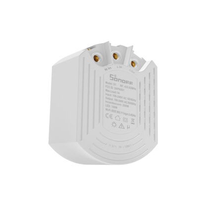 Sonoff D1 - viedais Wi-Fi gaismas regulators / dimeris / gaismmainis ar 433 MHz / 230 VAC / vadība ar tālvadības pulti - Image 2