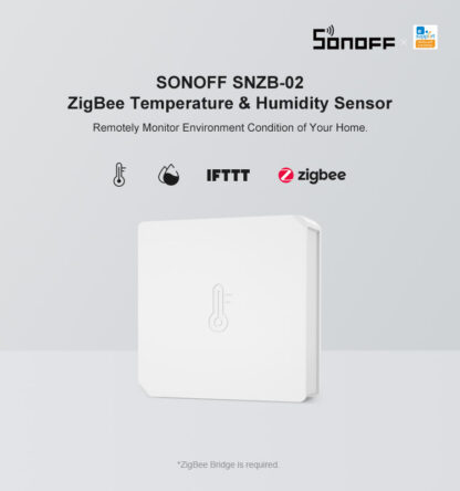 Sonoff SNZB-02 - ZigBee temperatūras un mitruma devējs / sensors - Image 9