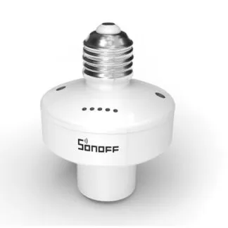 Sonoff Slampher R2 - viedais Wi-Fi E27 spuldzes turētājs ar RF 433 MHz atbalstu / 400 W / 230 VAC / vadība ar tālvadības pulti