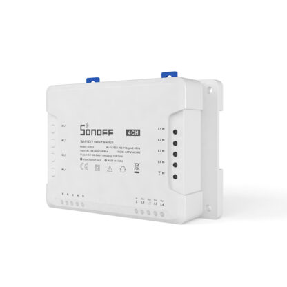 Sonoff 4CH PRO R3 - viedais Wi-Fi un RF 433 MHz slēdzis līdz četrām līnijām