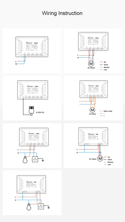 Sonoff 4CH PRO R3 - viedais Wi-Fi un RF 433 MHz slēdzis līdz četrām līnijām - Image 3