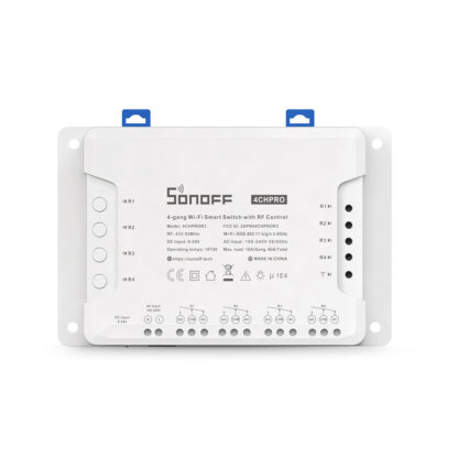 Sonoff 4CH PRO R3 - viedais Wi-Fi un RF 433 MHz slēdzis līdz četrām līnijām - Image 16