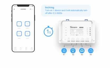 Sonoff 4CH PRO R3 - viedais Wi-Fi un RF 433 MHz slēdzis līdz četrām līnijām - Image 11
