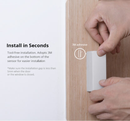 Sonoff DW2-WI-FI - bezvadu Wi-Fi durvju vai logu devējs sensors detektors - Image 4