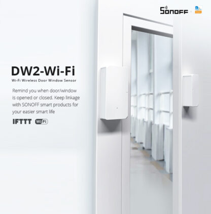 Sonoff DW2-WI-FI - bezvadu Wi-Fi durvju vai logu devējs sensors detektors - Image 16