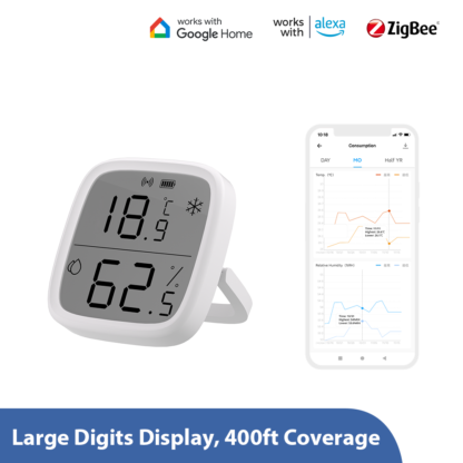 Sonoff SNZB-02D - Zigbee temperatūras un mitruma sensors ar LED ekrānu - Image 2