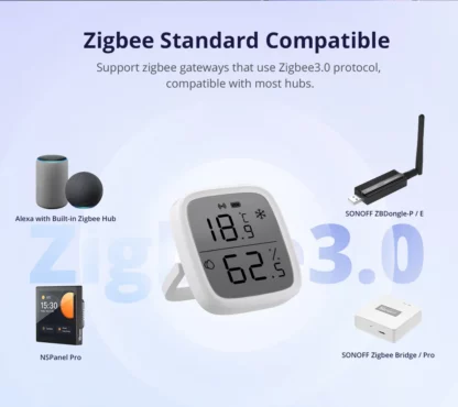 Sonoff SNZB-02D - Zigbee temperatūras un mitruma sensors ar LED ekrānu - Image 10