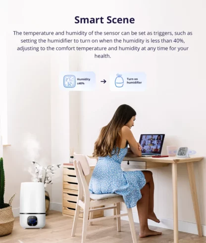 Sonoff SNZB-02D - Zigbee temperatūras un mitruma sensors ar LED ekrānu - Image 4