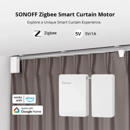 Sonoff ZBCurtain - Zigbee viedais aizskaru motors - Image 4