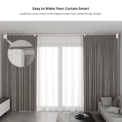 Sonoff ZBCurtain - Zigbee viedais aizskaru motors - Image 6