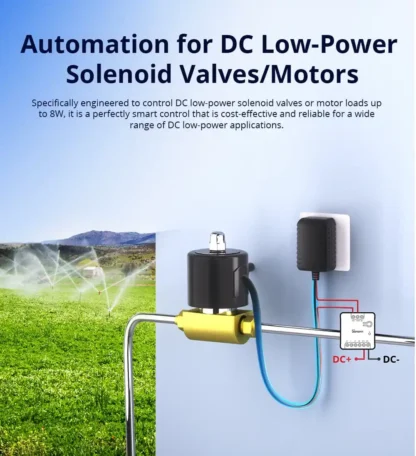 Sonoff MINI-D - sausais kontakts (dry contact) - Wi-Fi - Matter sertificēts - Image 9
