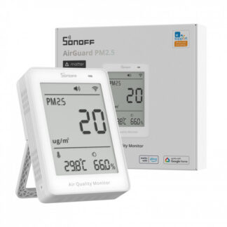Sonoff SAWF-07P - AirGuard PM2.5 PM10  - Wi-Fi gaisa kvalitātes monitors