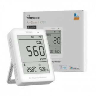 Sonoff SAWF-08P - AirGuard CO2 - Wi-Fi gaisa kvalitātes monitors