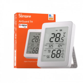 Sonoff SNZB-02DR2 - Zigbee temperatūras un mitruma sensors ar LED ekrānu